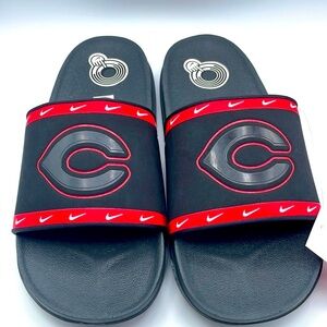 NEW MLB Cincinnati Reds Nike Team Off-Court Slide Sandals Women's  11 / Men's 10